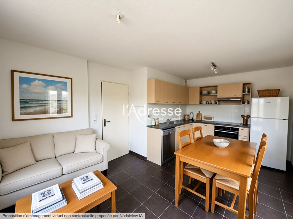 Exclusivité l'Adresse Immobilier - St Alban - T2 en rez-de-jardin avec terrasse, jardin privatif et 2 parkings