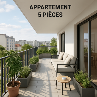  Appartement � vendre 5 pi�ces 100 m�