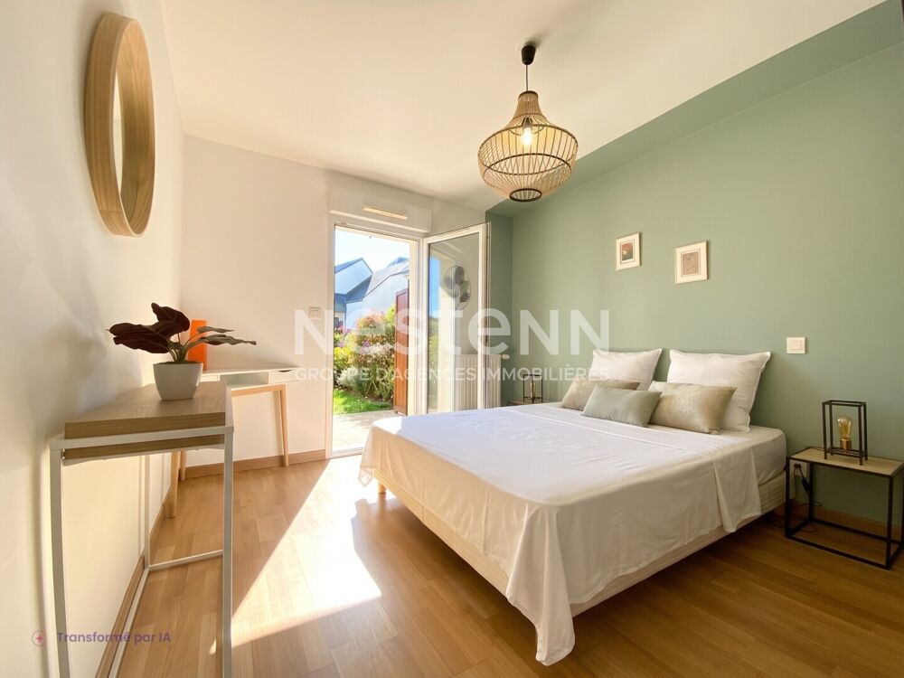 Vente Appartement à vendre à Vannes secteur trussac Appartement  3 pièces avec jardin privatif et parking Vannes