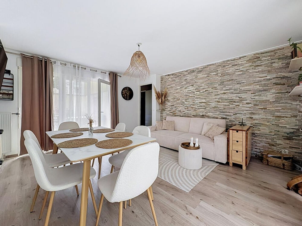 Appartement 3 pièces 65 m² ? Rez-de-jardin avec 2 terrasses ? Mantes-la-Jolie