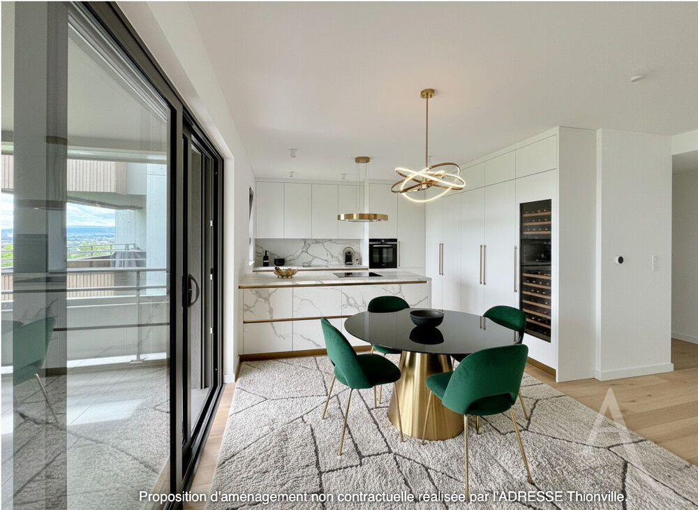 Vente Appartement Appt 3 ch. de prestige - résidence de luxe au Crève Coeur / Terrasse + 3 parkings Thionville