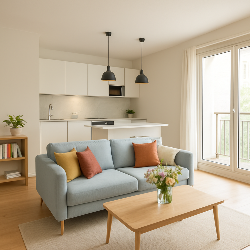 Appartement 2 pièces de 48 m2 (Lagny-sur-Marne)