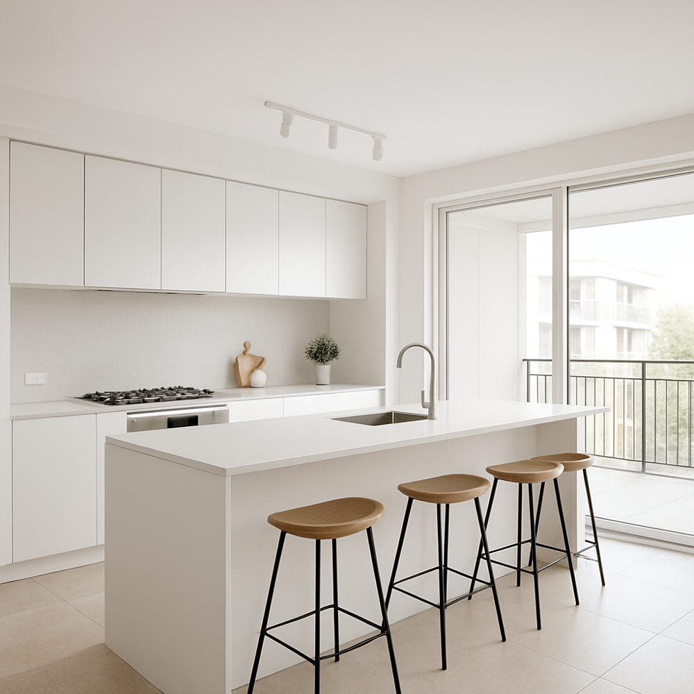 Appartement 3 pièces de 62 m2 (Puiseux-en-France)