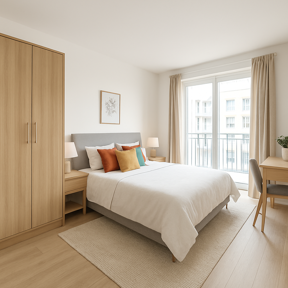Appartement 2 pièces de 46 m2 (Quimper)