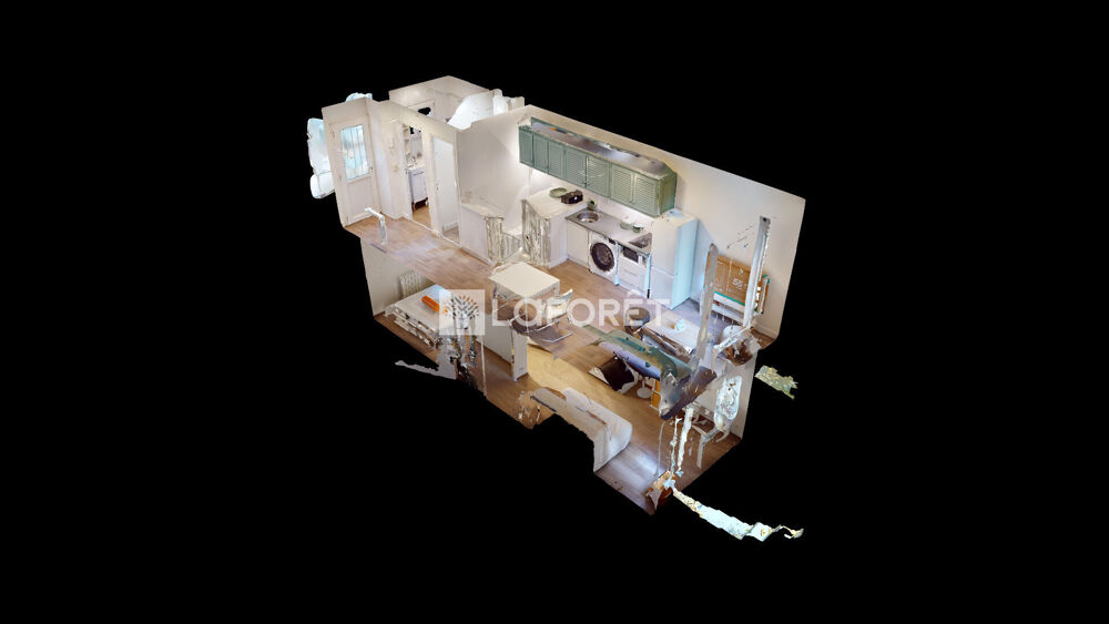 Location Appartement 2/3P MEUBL� en duplex - 37 m�  - � 1' RER A - Terrasse Rueil malmaison