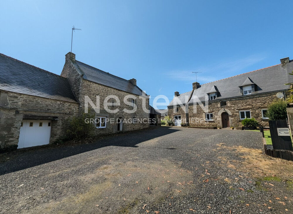 Maison à vendre et bâtisse à rénover à SERENT - Grand terrain - 4 chambres
