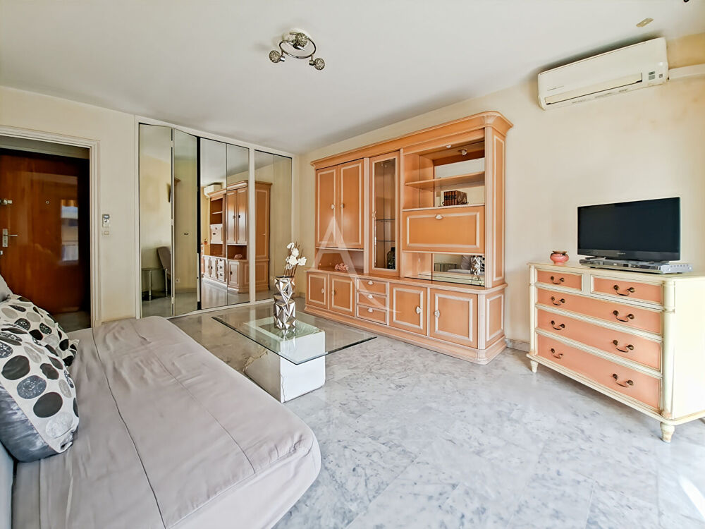 Appartement Cannes 2 pièces 30m² _ Les Anglais _ Lumineux _ Terrasse vue dégagée colline