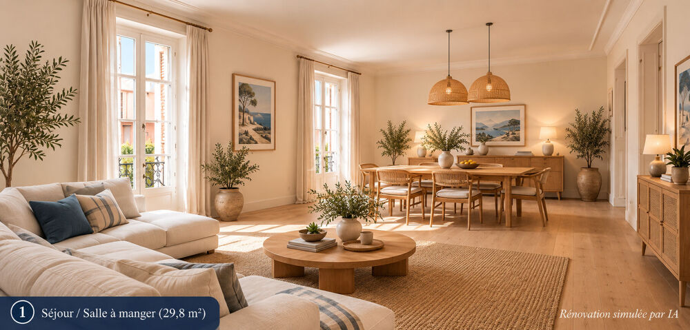 Vente Appartement CERBÈRE - PLATEAU COMPLET 85 M² À RÉNOVER - IMMEUBLE BOURGEOIS Cerbere