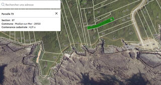  Terrain � vendre 1285 m�