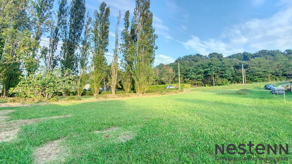 Vente Terrain A Vendre Terrain de plus de 1200 m2 secteur Cazeres au Calme Environnement Campagne Cazeres