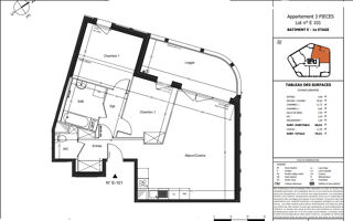  Appartement  vendre 3 pices 68 m