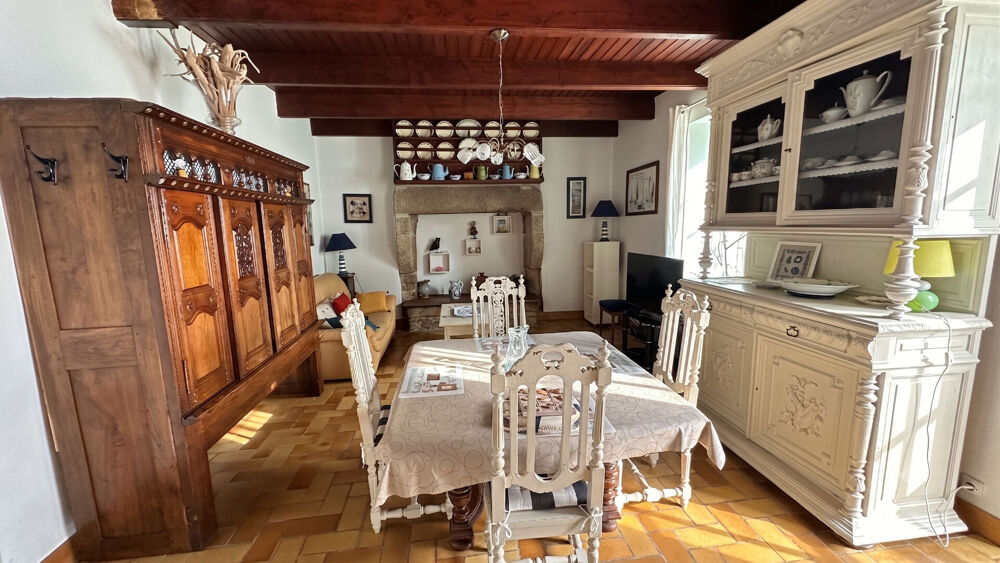 Vente Maison Fouesnant, Beg-Meil, Emplacement exceptionnel ! Maison 2 chambres bourg et plage a pieds. Fouesnant