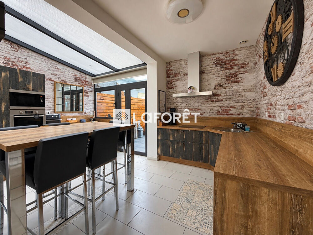 Maison de ville 145 m² - 3 chambres - Grand garage - Petit courgain