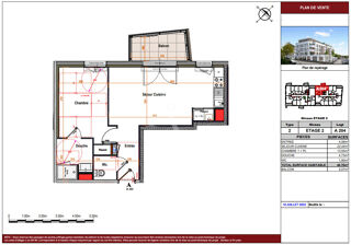  Appartement � vendre 2 pi�ces 47 m�