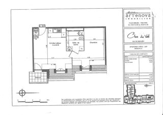  Appartement � vendre 2 pi�ces 47 m�