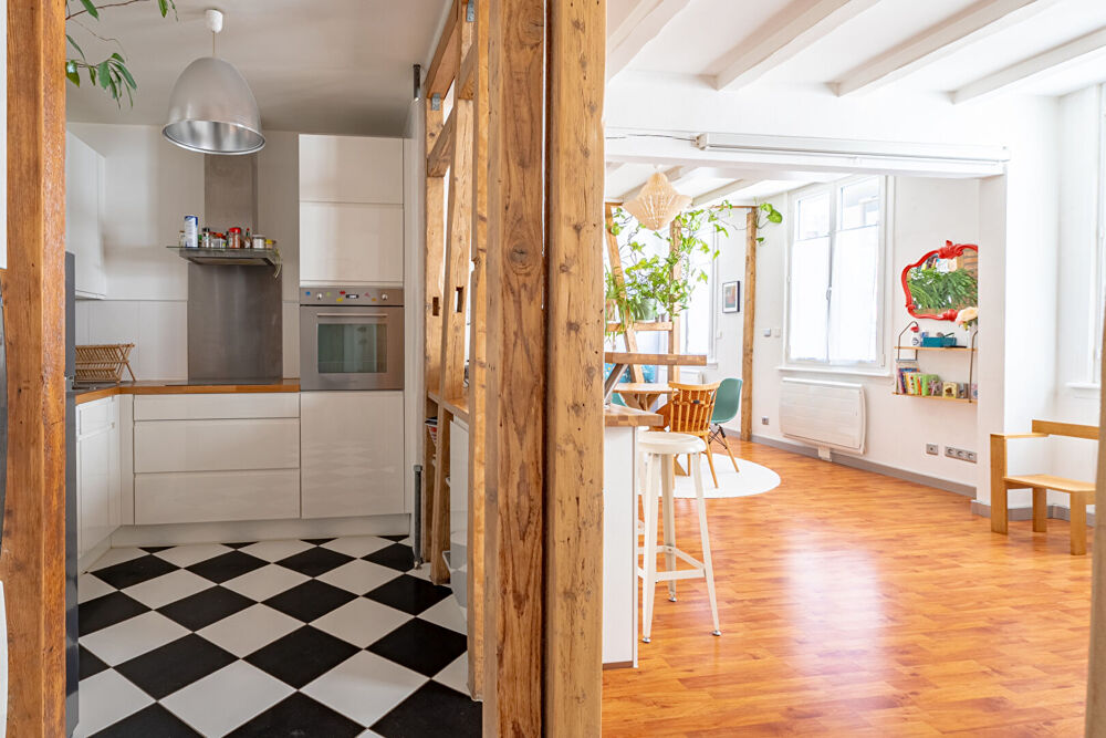 APPARTEMENT 3P RENOVE - DE CHARME AU FAUBOURG DE PIERRE
