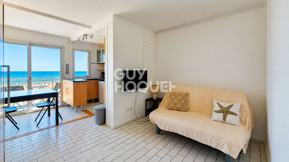 Location Appartement Studio meublé avec balcon et vue mer à Canet Sud - Septembre a Juin Canet en roussillon