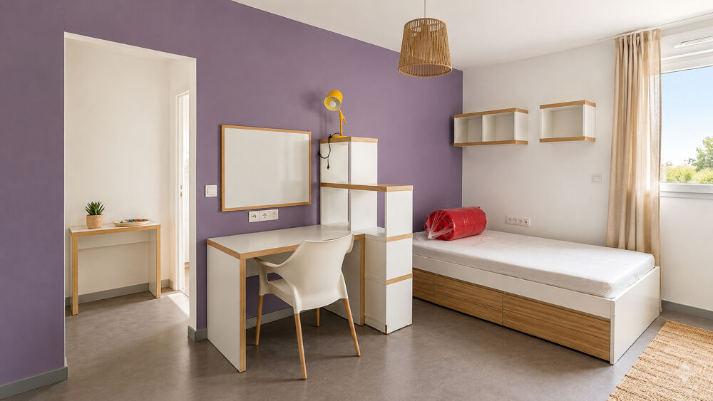 Le Havre - STUDIO 23,44 m² RÉSIDENCE ÉTUDIANTE GÉRÉE SECTEUR DOCKS VAUBAN