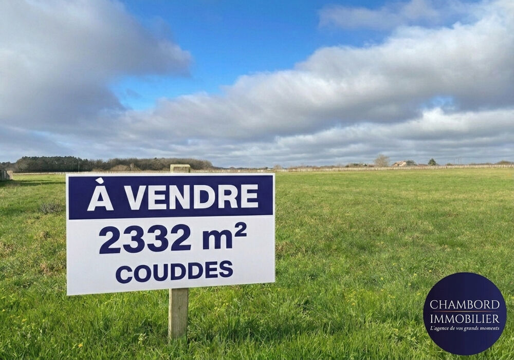Vente Terrain Terrain Couddes 2332 m2 Couddes