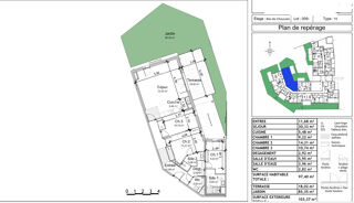  Appartement  vendre 4 pices 97 m