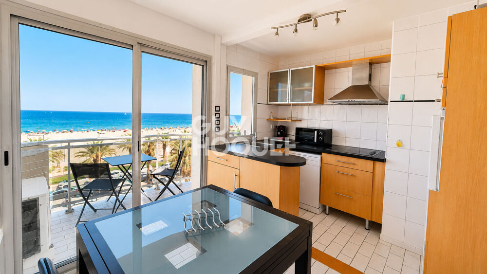 Location Appartement Studio meublé avec balcon et vue mer à Canet Sud - Septembre a Juin Canet en roussillon