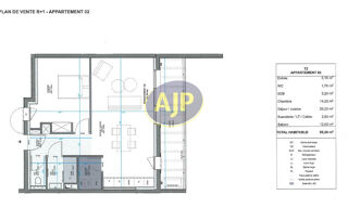  Appartement à vendre 2 pièces 55 m²