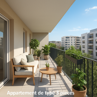  Appartement à vendre 3 pièces 63 m²