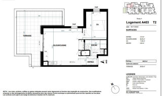  Appartement à vendre 2 pièces 47 m²