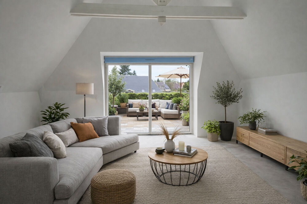 Appartement 5 pièces avec très Grande Terrasse et 4 parkings