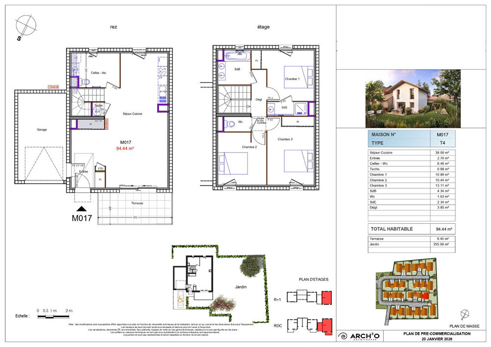 Vente Maison ALLINGES - Maisons 4 pièces - 94.44m² Allinges