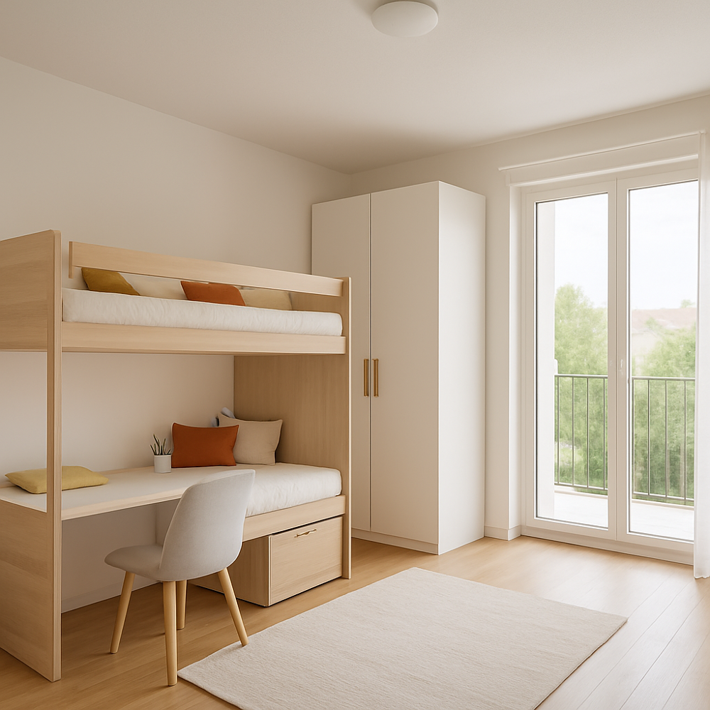 Appartement 4 pièces de 84 m2 (Stains)