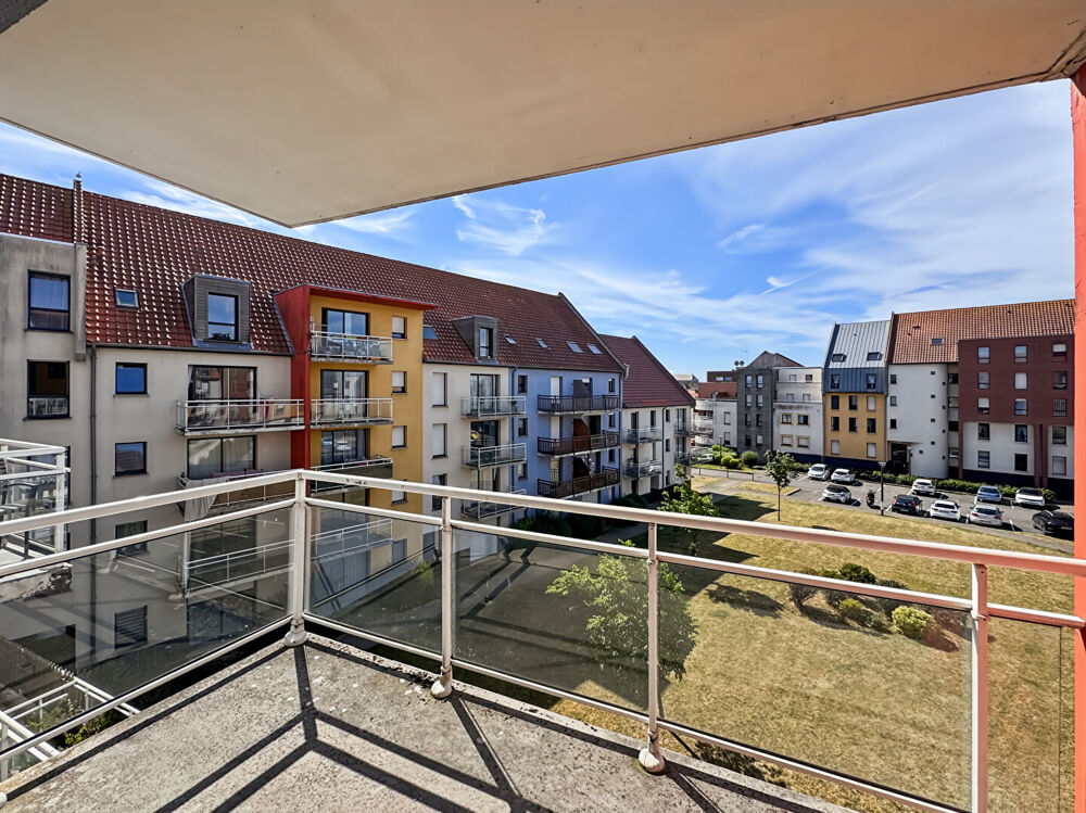 Appartement Calais 60m2 - 2 chambres - balcon - garage