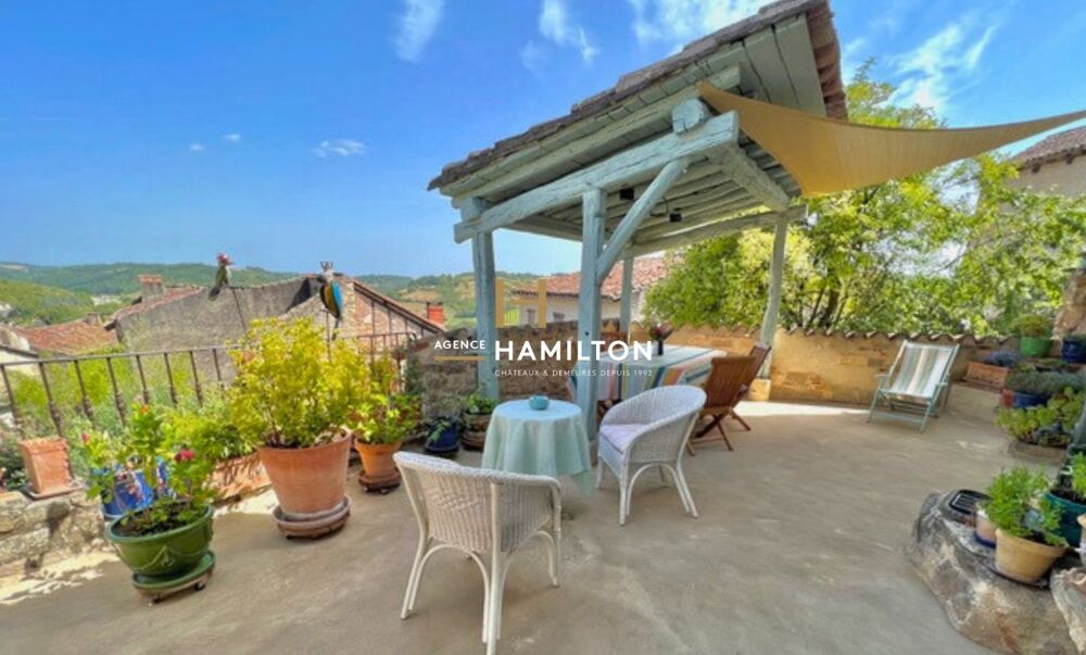 Vente Maison MAGNIFIQUE MAISON AVEC TERRASSE PANORAMIQUE, JARDIN CLOS ET GRAND GARAGE Cordes sur ciel