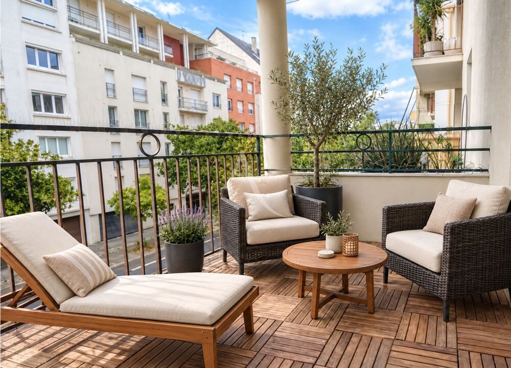 Vente Appartement NANTES MONSELET ROND-POINT DE VANNES SAINTE-THERESE Très beau T4 de 95 m2 avec terrasse et double garageé Nantes