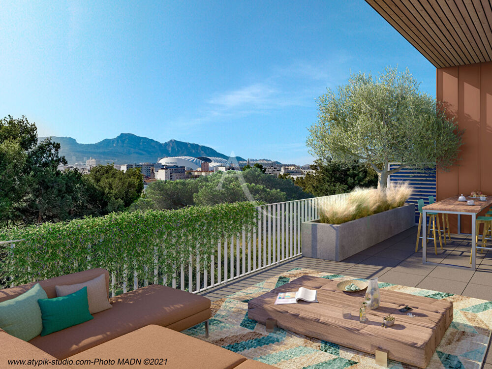 Vente Appartement beau duplex  plein sud Marseille 10