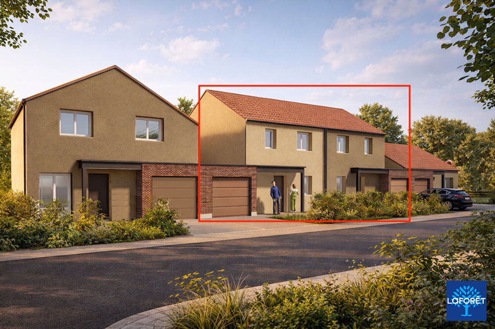 Maison neuve à vendre sur plan, 3 chambres