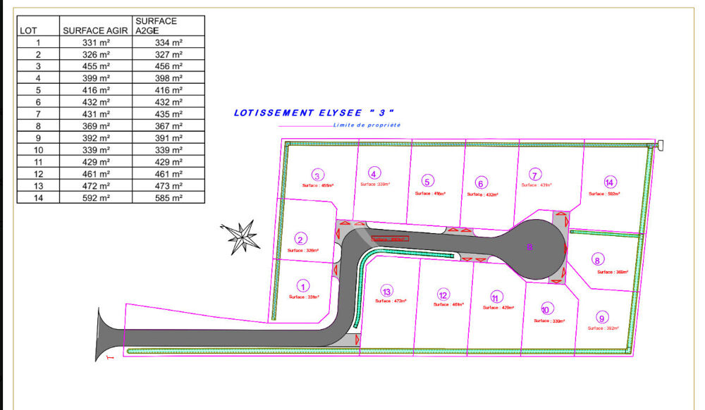 Vente Terrain Parcelles de terrains constructibles- Lotissement Elysée - Macouria Macouria