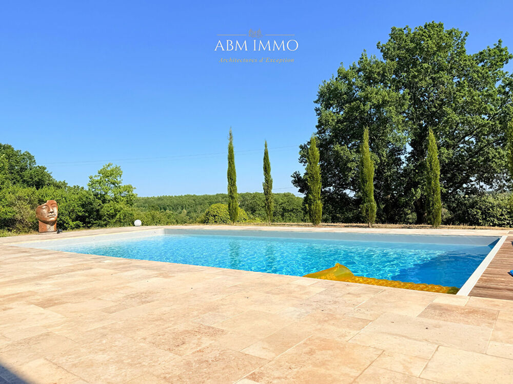 VILLA D'ARCHITECTE D'EXCEPTION de 205 M2 à MONBAZILLAC