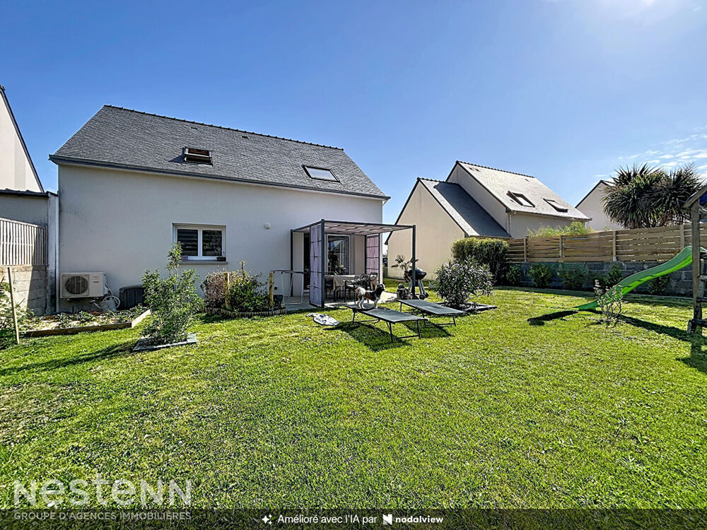 MELLAC - Maison contemporaine 85m², 3 chambres, garage, 376m² de terrain.