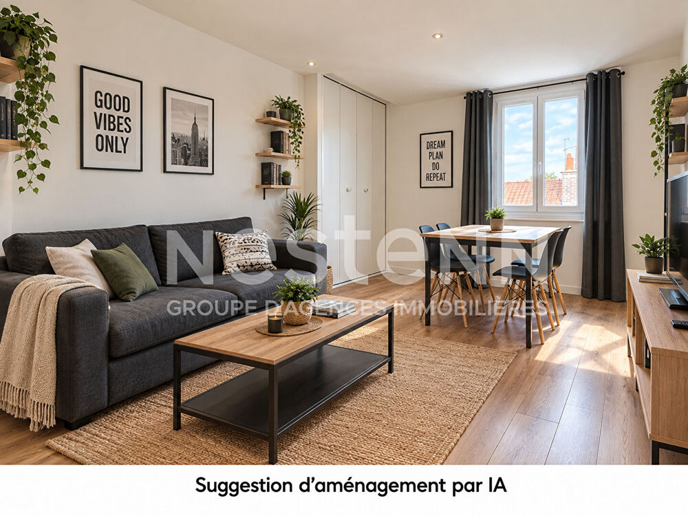 Vente Appartement Vauban/ Esquermes T2, 35,61 m²  ,  dernier étage Lille