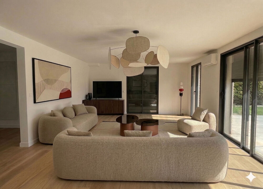 ÉGUILLES VILLA CONTEMPORAINE PRESTATIONS HAUT DE GAMME DOMAINE SÉCURISÉ