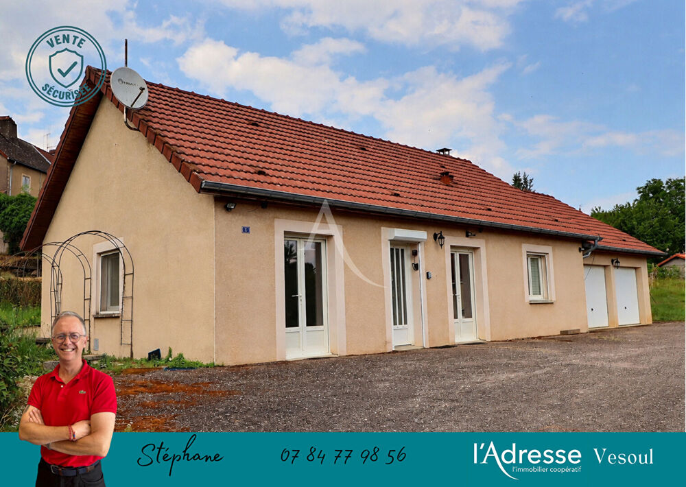 Maison plain pied Fleurey les Faverney