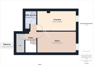  Appartement  vendre 3 pices 77 m