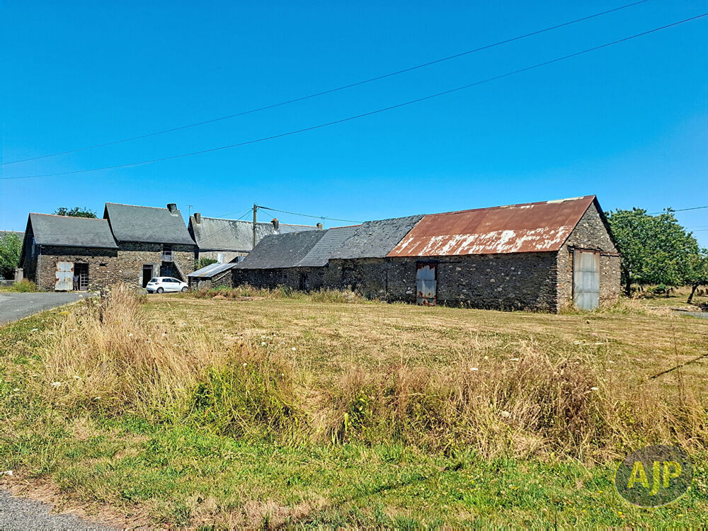 Maison + bâtisse en pierre à rénover