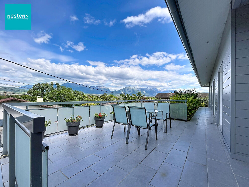 Vente Maison EPAGNY _ Maison individuelle rénovée, 5 pièces de 134 m², avec belle vue, piscine, jardin et terrasse, à vendre Epagny metz tessy