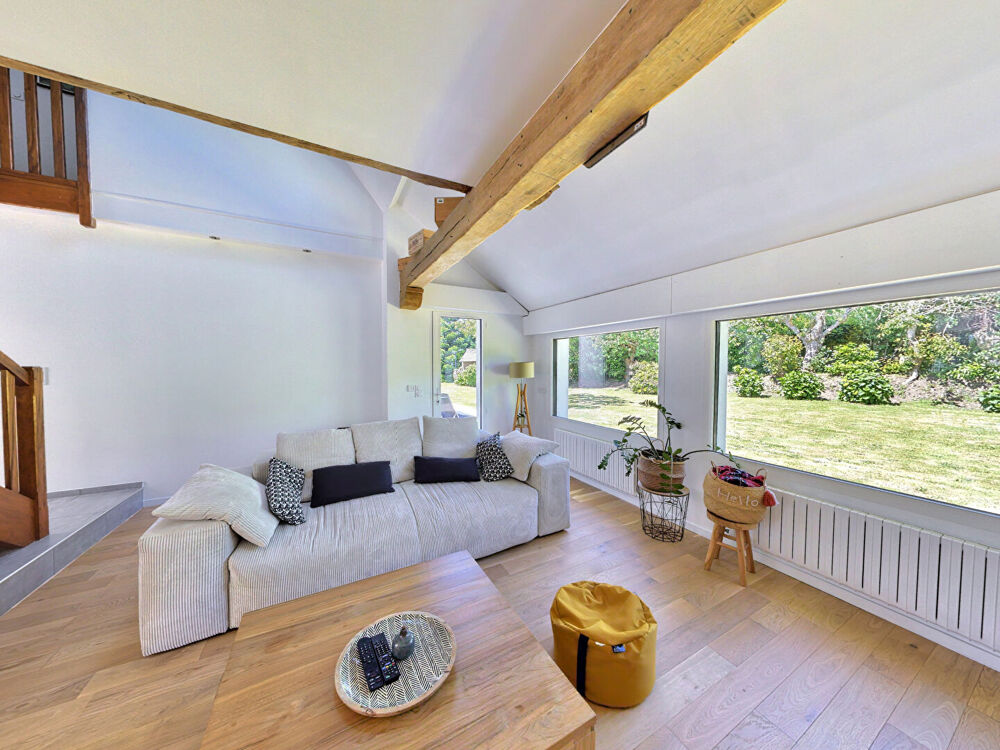 Fouesnant, propriété de charme, rénovée, 5 chambres, mer à pied !