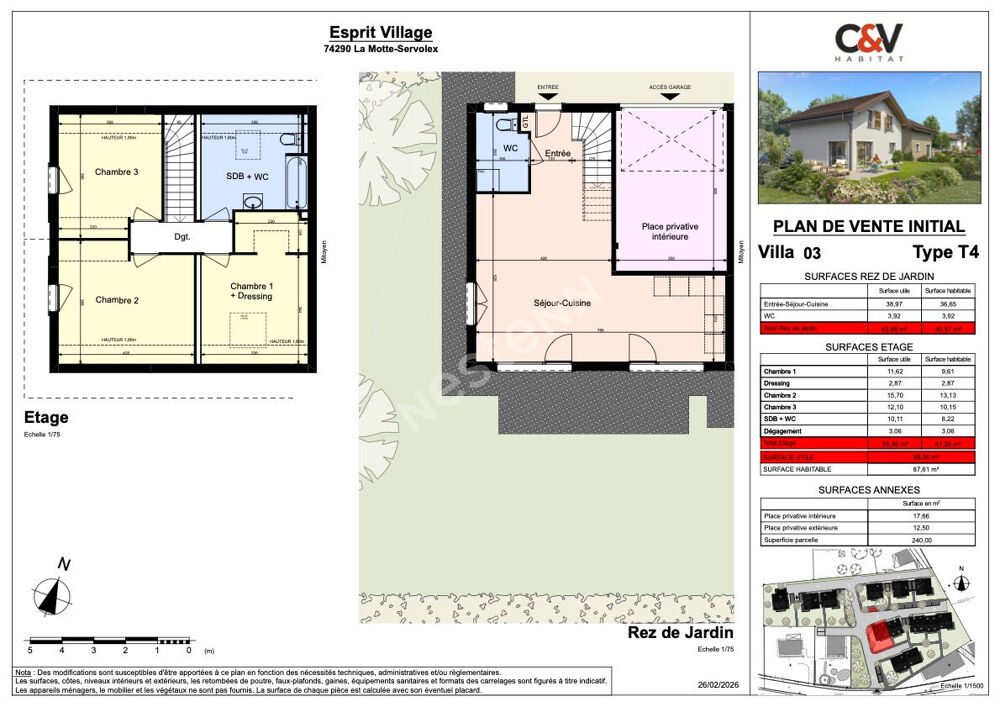 Vente Appartement Maison 4 pièces - La Motte-Servolex Programme Neuf La motte servolex