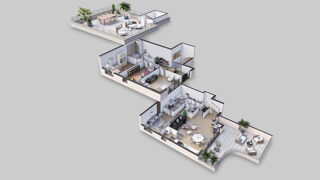  Appartement � vendre 5 pi�ces 130 m�