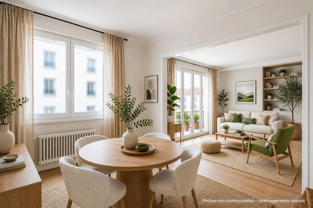Vente Appartement Vente appartement 3 chambres - 2�me �tage - Balcon - Calme Lyon 8