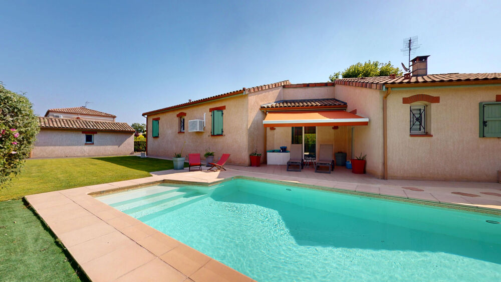 Maison familiale T5 de 164 m² avec piscine ? Cugnaux, à deux pas de Tournefeuille